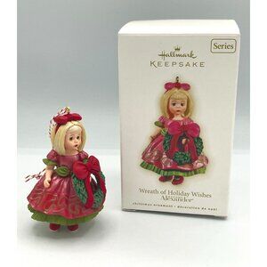 Hallmark Keepsake Madame Alexander No 14 2009 Holiday Wreath In Original Box